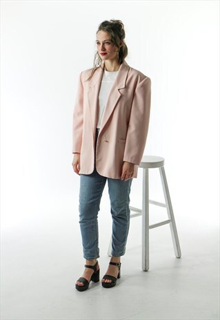 PINK BOYFRIEND BLAZER / LIGHT SUMMER BLAZER