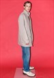 90'S VINTAGE CLASSIC COZY WARM AUTUMN JACKET IN BEIGE