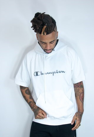 VINTAGE CHAMPION EMBROIDED HOODIE