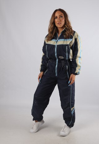 VINTAGE FULL SKI SUIT SNOW SPORTS UK 12 M (94W)