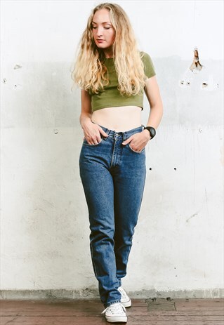 VINTAGE 90S HIGH WAISTED JEANS