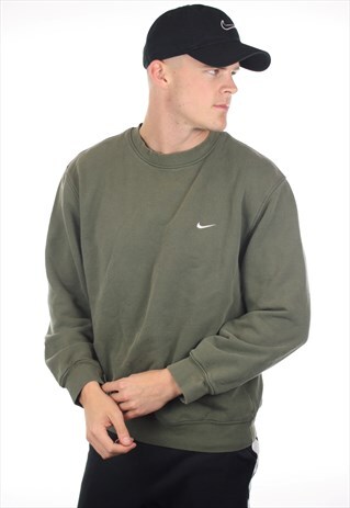 VINTAGE NIKE SMALL LOGO SWEATSHIRT JUMPER