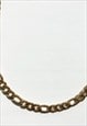 7MM CURB CHAIN NECKLACE GOLD