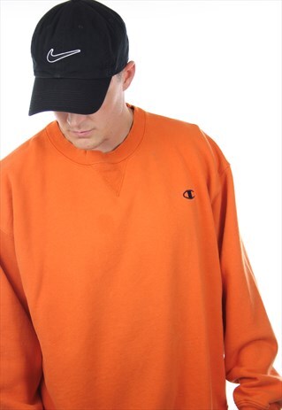 VINTAGE CHAMPION USA SMALL LOGO SWEATSHIRT JUMPER