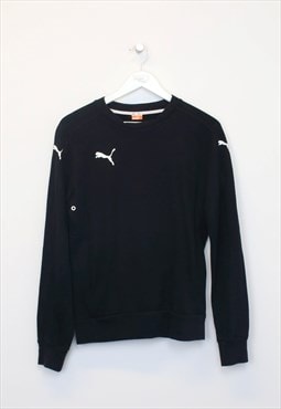 Vintage Puma Sweatshirt in Black. Best fits S