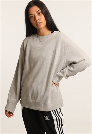 VINTAGE RALPH LAUREN EMBROIDERED LOGO SWEATSHIRT