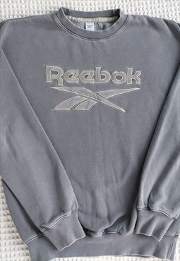 Vintage Reebok Embroidered Logo Sweatshirt