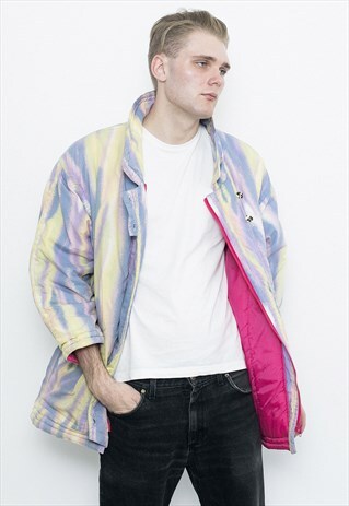 UNISEX COLORFUL WINTER PARKA COAT