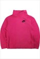 Vintage  Nike Sweatshirt Turtle Neck Pink XLarge