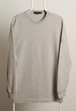 Vintage Nautica Crewneck Unisex Sweatshirt Grey