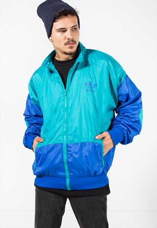 VINTAGE 80S ADIDAS SHELL SPORT JACKET / S1500