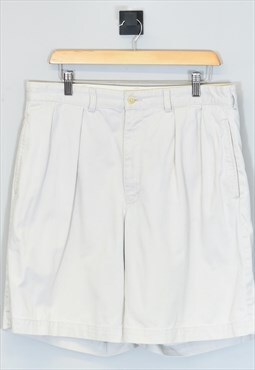 Vintage Ralph Lauren Chino Shorts Cream Large