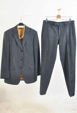 Vintage 00s HUGO BOSS suit in grey