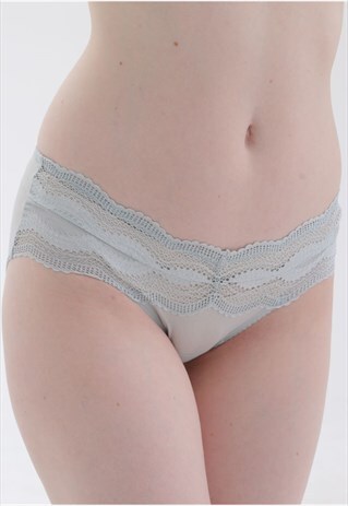 DARIEL SHEER SOFT LACE BRIEF
