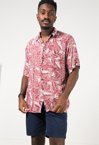 VINTAGE 80S HAWAIIAN SHIRT / S1696