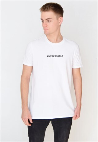 WHITE UNTOUCHABLE T-SHIRT