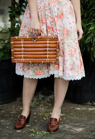 ADORABLE HAND-MADE BAMBOO BAG