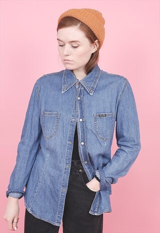 VINTAGE DIESEL DENIM SHIRT /R7010