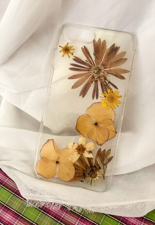 PRESSED FLOWER PHONE COVER FOR THE IPHONE 7/8 PLUS