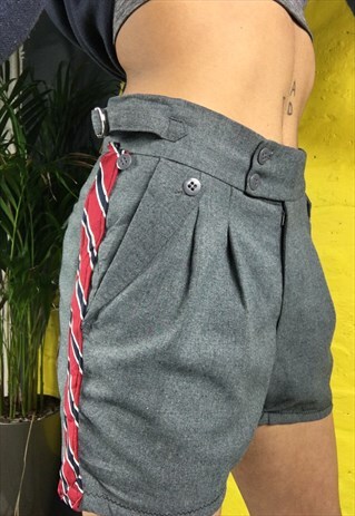 HANDMADE GREY SHORTS