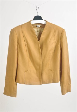 VINTAGE ELEGANT JACKET IN BROWN