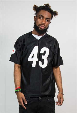 NFL JERSEY PITTSBURGH STEELERS AMERICAN FOOTBALL SHIRT