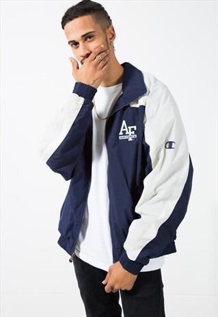 VINTAGE CHAMPION SPORT WINDBREAKER JACKET / S2194