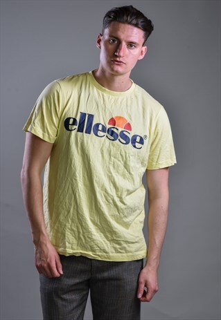 ELLESSE CREWNECK COTTON T-SHIRT