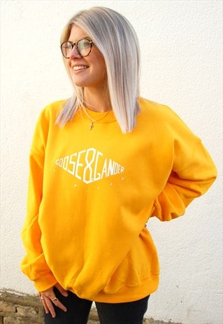 G&G GOLD/WHITE DIAMOND CREWNECK