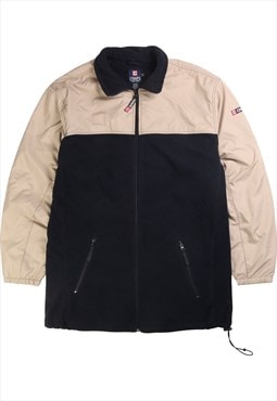 Vintage 90's Chaps Puffer Jacket Fleece Lined Heavyweight