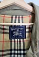 BURBERRY VINTAGE OVERSIZED TRENCH COAT, SIZE XL