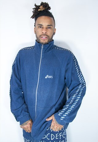 ASICS EMBROIDED ZIP SWEATSHIRT