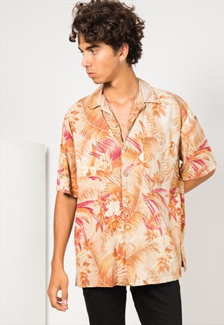 VINTAGE 80S HAWAIIAN SHIRT / S1596