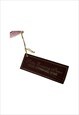 SMALL SHOULDER BAG PURSE SATIN PINK BROWN EVENING