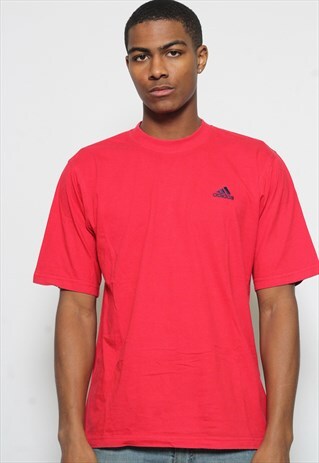 VINTAGE ADIDAS T-SHIRT RED