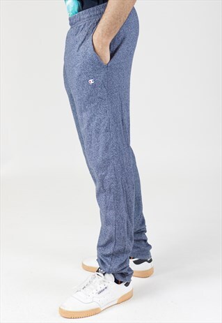 VINTAGE CHAMPION NAVY TRACKSUIT BOTTOMS
