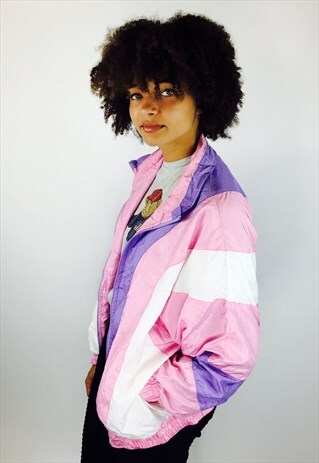 VINTAGE FESTIVAL 80S RAVE WINDBREAKER JACKET