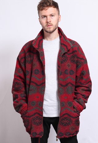 VINTAGE AZTEC INCA JACKET