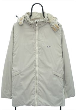 Vintage Nike Beige Coat Mens