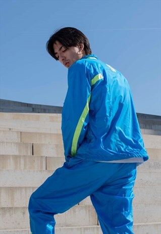 UNISEX 90S 80S VINTAGE BLUE RETRO NIKE TRACKSUIT