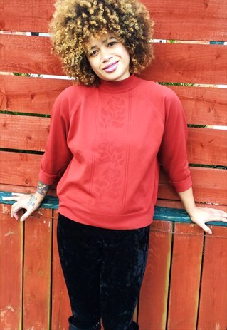 VINTAGE PATTERN JUMPER