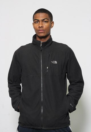 VINTAGE THE NORTH FACE FULL ZIP FLEECE BLACK
