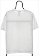 VINTAGE NIKE SLOGAN GRAPHIC WHITE TSHIRT WOMENS