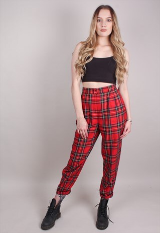 VINTAGE HIGH WAISTED TROUSERS ASM1755