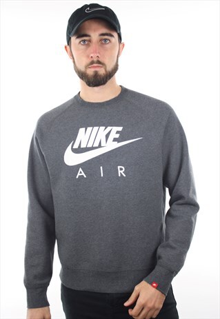 VINTAGE NIKE AIR GRAPHIC SPELL OUT SWEATSHIRT JUMPER