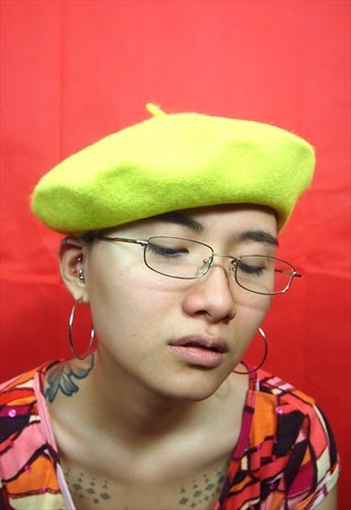 NEON WOOL BERET