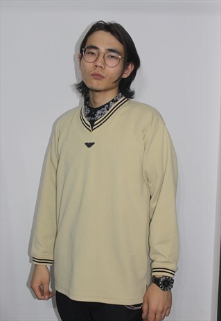 VINTAGE 90' UNIQUE OLDSCHOOL COOL UNISEX ARMANI JUMPER