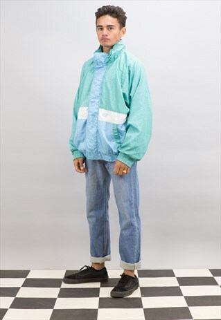 VINTAGE PASTELS COLORED SHELL JACKET