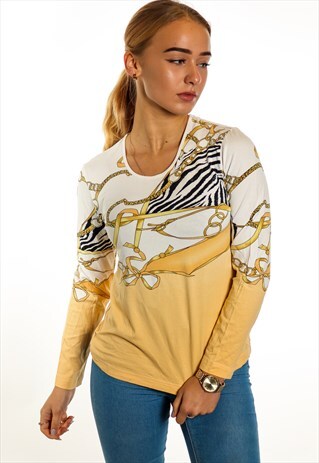 VINTAGE PATTERNED T-SHIRT T319
