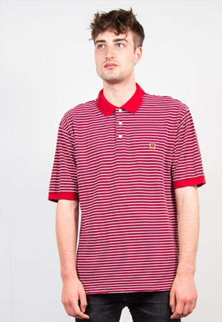 TOMMY HILFIGER STRIPED POLO T-SHIRT